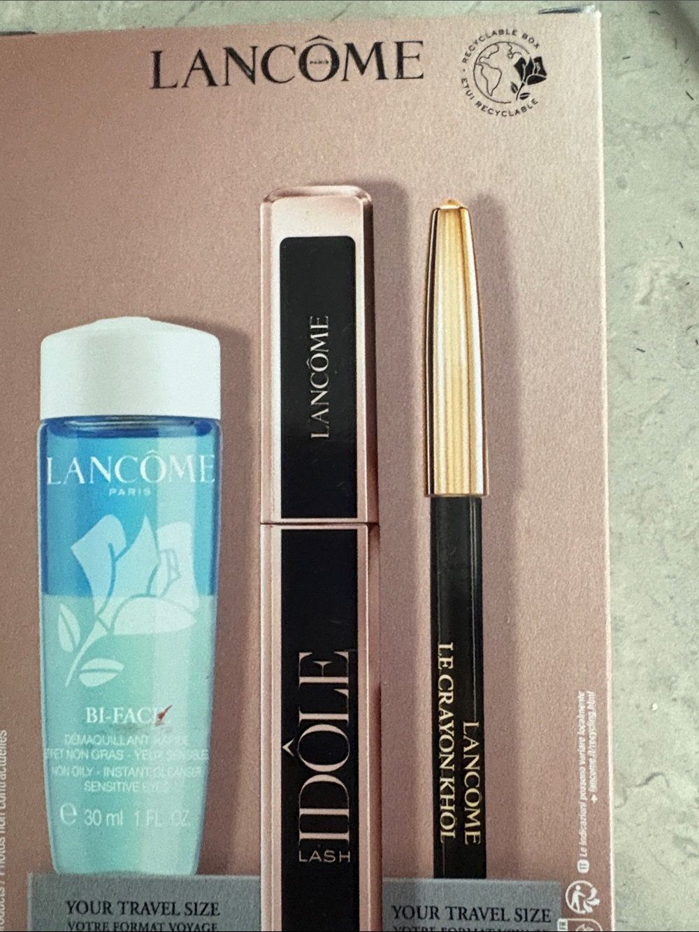 Lancome Mascara & Eye pencil Travel Set